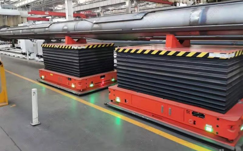 從傳統(tǒng)遙控式無軌電動平車到智能導航AGV：升級后的優(yōu)勢與價值